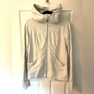 Lululemon Scuba Hoodie Lite Heather grey